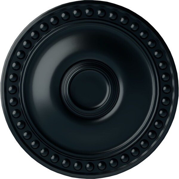 Ekena Millwork Foster Ceiling Medallion (Fits Canopies up to 5 5/8"), Hand-Painted Night Shade, 19 1/8"OD x 1"P CM19FONSF - main